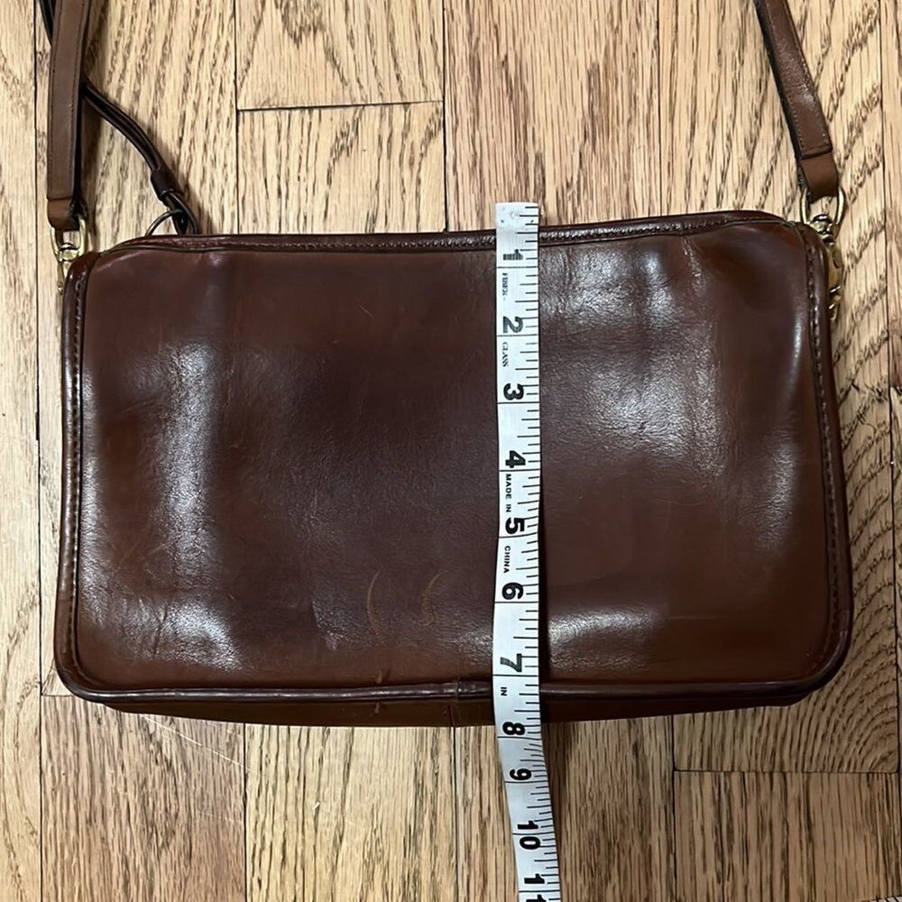COACH VINTAGE LEATHER BONNIE CASHIN CROSSBODY BROWN BAG - Picture 7 of 10